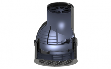 Колодец КС 7 H1675 мм, с пригрузочной камерой, с крышкой D 780 мм