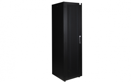 Шкаф нап. 19", 36U 600х800, перед. дв. перф., задн. стен. перф., чер.
