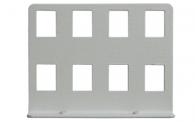 Панель угловая 8 портов SC(2LC) для КРН-8 (М-КНз8-8SC-GY)