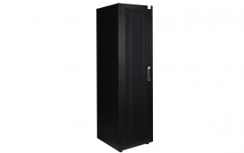 Шкаф нап. 19", 26U 600х800, перед. дв. перф., задн. стен. перф., чер.
