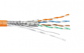 SSTP 7a 4х2х0.57 23 AWG, solid, LSZH, 305м