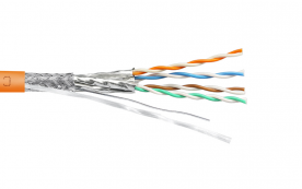 SSTP 7 4х2х0.57 23 AWG, solid, LSZH, 305м