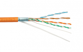 FTP 5e 4х2х0.51 24 AWG, solid, LSZH, 305м