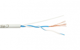 UTP 5e 1х2х7x0.16 26 AWG, patch, PVC нг(А)-LS, серый, 500м
