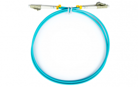 2MM/50(OM3)-2.0-LC/UPC-LC/UPC, LSZH, 1м