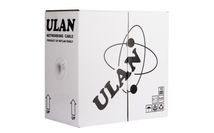 UTP 5e 4x2x0.47, CCA, PVC нг(B), серый, 305м