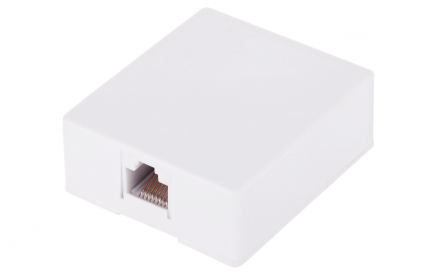 Компьютерная розетка 1 RJ-45  CAT3