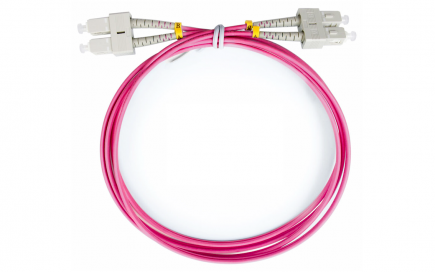 2MM/50(OM4)-3.0-SC/UPC-SC/UPC, LSZH, 2м