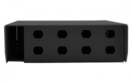КРН-8FC(ST)MK, малогабаритный, стальной, черный (КН-8FC-1Л-BK)