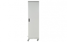 Шкаф напольный 19", 27U(600x600), ШТ-НП-27U-600-600-М, передняя дверь металл