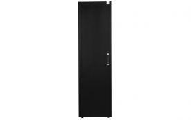 Шкаф нап. 19", 47U 600х1000, перед. дв. мет, задн. стен., мет, чер.
